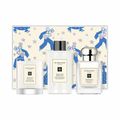 Jo Malone Coffet Cologne Unissex Wood Sage & Sea Salt + Sabonete Líquido + Vela aromática para viagem kit